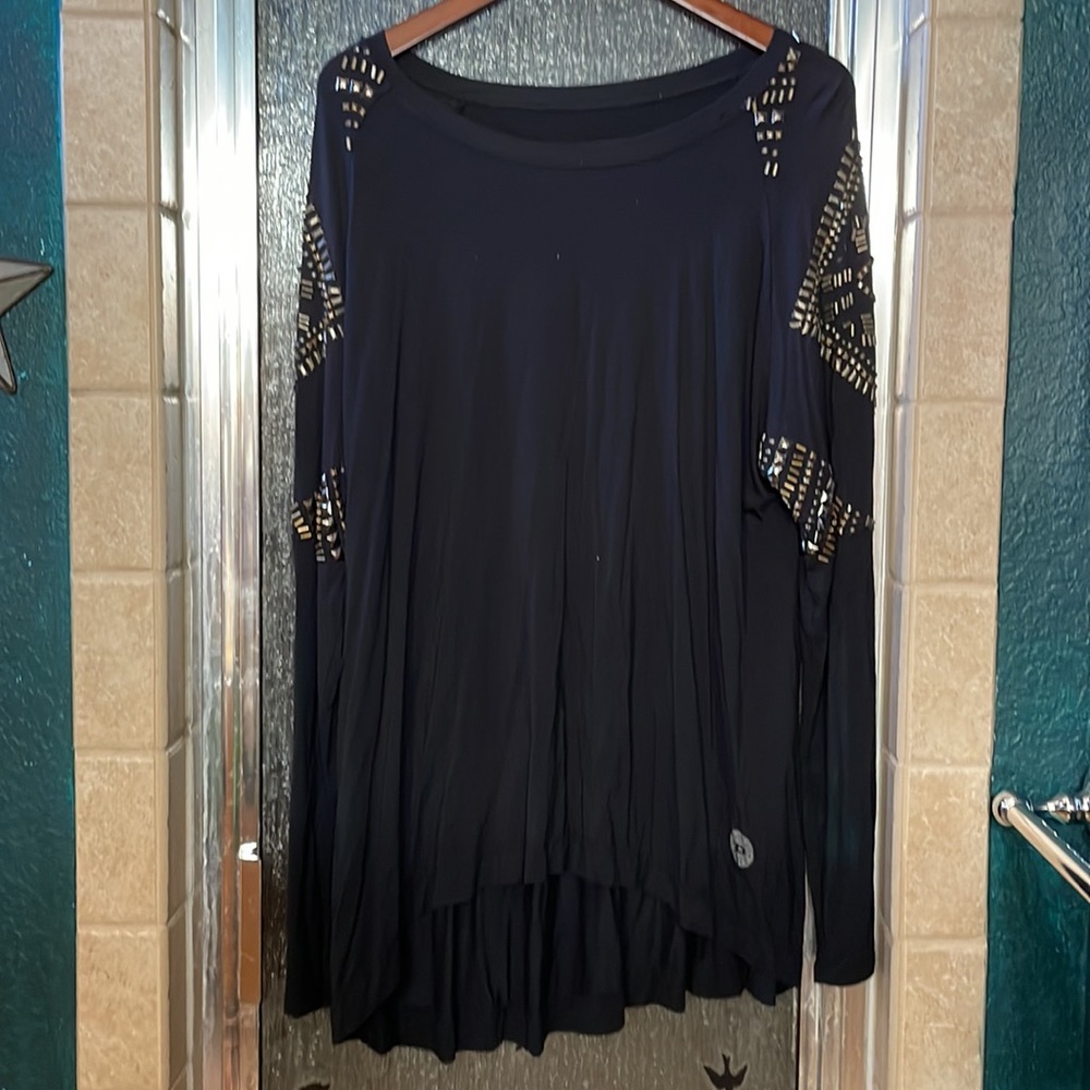 Double D Ranch black tunic
